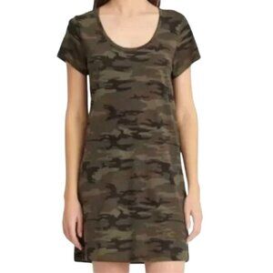 Women's Plus XXL Social Standard Sanctuary Short Sleeve Camo Tee Dress